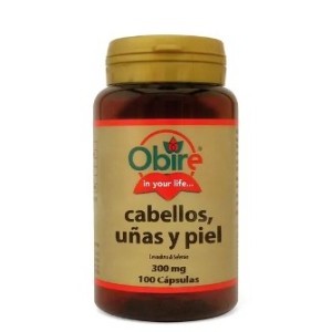 Obire Cabellos y uñas, 100 cápsulas