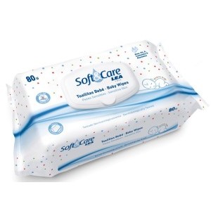 LEA soft & care Toallitas con tapa 80 unidades