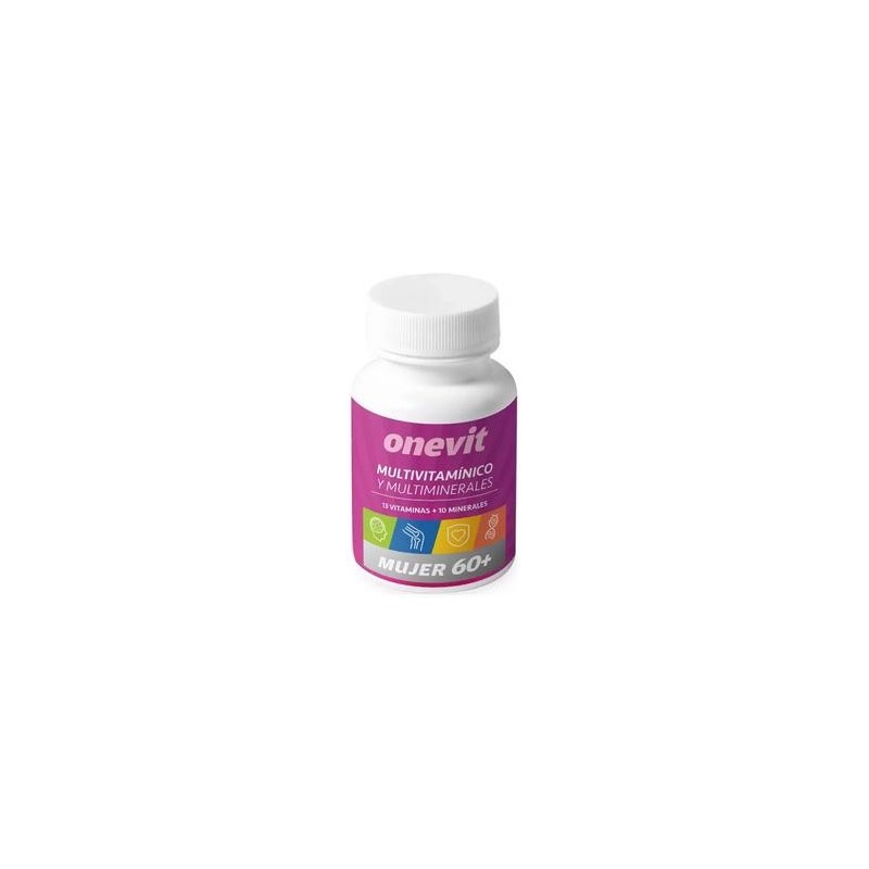 Onevit Multivitamínico Mujer 60+ (45 Caps.)