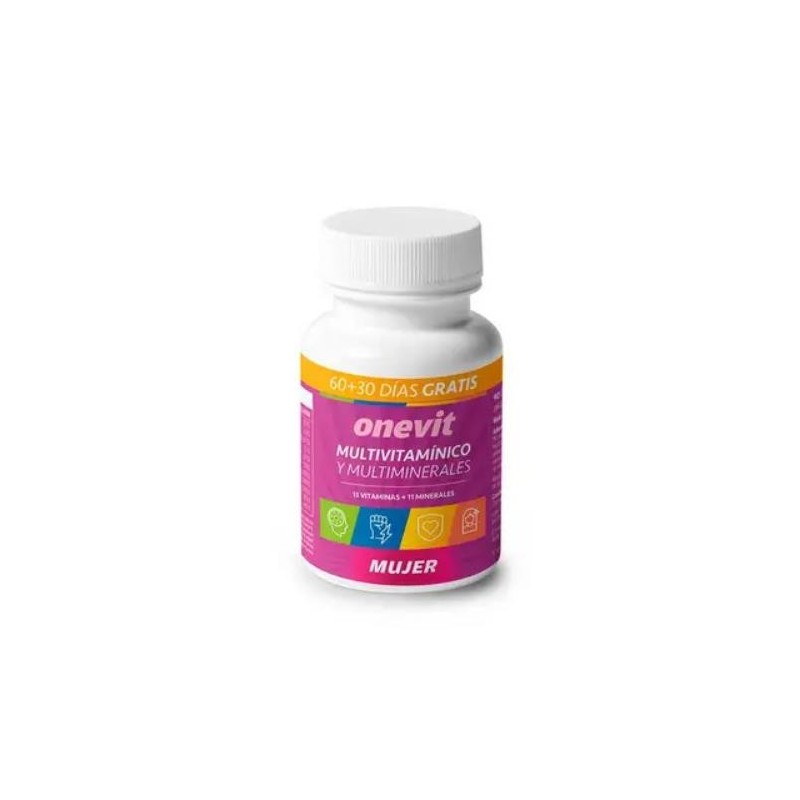 Onevit Multivitamínico Mujer Formato Ahorro 90 Cap