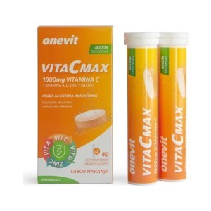 Onevit Vitac Max Comprimidos Efervescentes 40Ud.