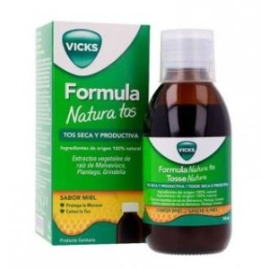 Vicks Formula Natura Jarabe Tos Adultos 140Ml