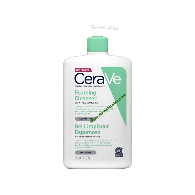 Cerave Limpiador Espumoso 236 ml