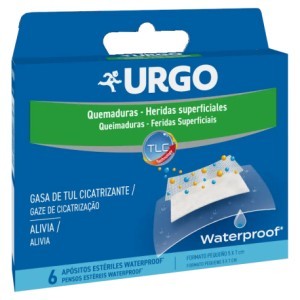 Urgo Quemaduras Superficiales Waterproof 6 uds