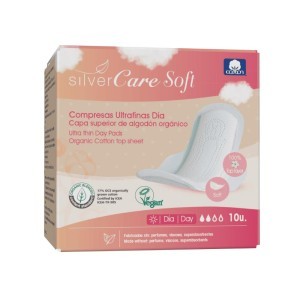 Silvercare Compresas Ultrafinas Día con Alas 10uds