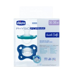 Chicco Chupete Physioforma Soft Azul/Verde 16-36M
