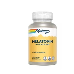 Solaray Melatonin W/ Glycine - 100 Vegcaps