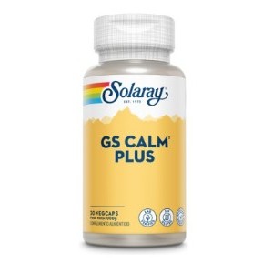 Solaray Gs Calm Plus 30 Cápsulas