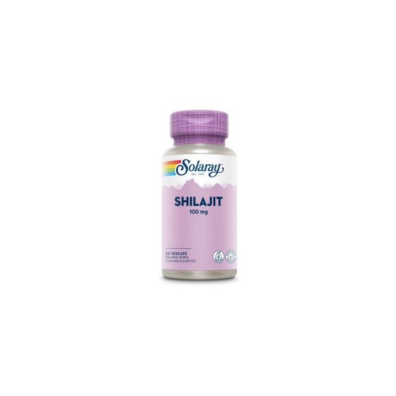 Solaray Shilajit 100 mg - 30 Vegcaps