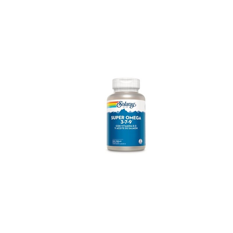Solaray Super Omega 3-7-9 120 Perlas