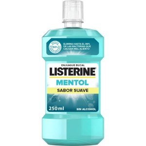 Listerine 250 ml Mentol Suave