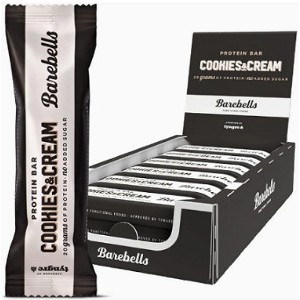Caja Barebells BARRITA Cookies & Cream 55g