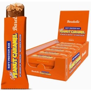 Caja Barebells BARRITA Soft Salted Peanut Caramel