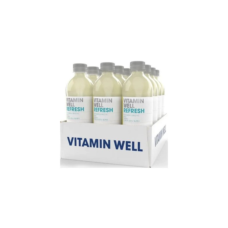 Caja Vitamin Well REFRESH Limonada/kiwi 0,5 L